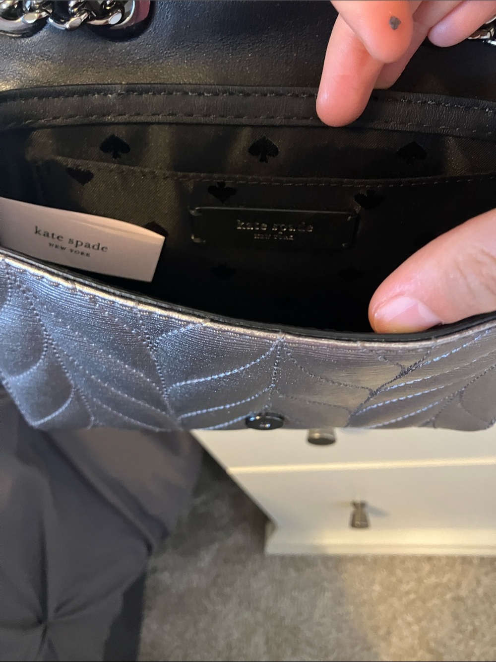 Kate Spade Briar Lane Quilted Emelyn Crossbody Bag - Picture 4 of 5